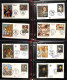 Delcampe - Lotti&Collezioni - FRANCIA - 1961/1990 - Collezione Completa Di 151 FDC Tematica Arte Del Periodo Montati Su Due Album R - Sonstige & Ohne Zuordnung