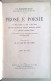 Giangiacomo Galizzi Prose E Poesie Per La 3 Classe Delle Scuole Tecniche Paravia 1901 - Jugend