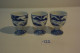 C122 3 Anciens Coquetiers Old Asian Egg Cup Lǎo Yàzhōu Dàn Bēi 3 - Egg Cups