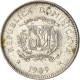 Monnaie, Dominican Republic, 10 Centavos, 1989, TTB, Nickel Clad Steel, KM:70 - Dominicaine