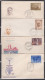 Inde 16 Enveloppes Années 1961/62/63/64 - FDC