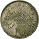 Monnaie, Singapour, 10 Cents, 2003, Singapore Mint, TTB, Copper-nickel, KM:100 - Singapour