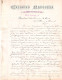 Lettre En-tête Casimiro Bruguera Representacion Y Comision Barcelona 1901 + Tarjeta Postal Privada - España