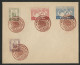 JAPAN 1927 FDC With C42 To C45 (194 To 197) VALUE 80 000 Yen ...Read Detailed Description - Brieven En Documenten