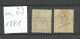 SCHWEIZ Switzerland 1881 Michel 43 - 44 * - Unused Stamps