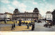 BELGIQUE - Bruxelles - Gare Du Nord - Colorisé Et Animé - Carte Postale Ancienne - Chemins De Fer, Gares