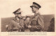 BELGIQUE - SM Le Roi Léopold III Et Le Général Denis, Ministre De La Défense Nationale - Cartes Postales Anciennes - Famous People