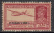 12a MH KGVI Nabha State 1938, SG88, Cat., £4 British India, Airplane, Aviation - Nabha