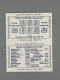 #PUB34 - Boissier Confiseur De Paris - Petit Calendrier 1961 1962 Chocolat Au Whisky Œufs De Pâque - Pliable Publicité - Petit Format : 1961-70