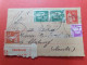 Entier Postal + Compléments De Cherbourg En Recommandé Pour Cherbourg En 1936 - N 203 - Cartoline-lettere