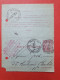 Carte Pneumatique ( Carte Lettre ) De Paris Pour Paris En 1904 - N 222 - Pneumatiques