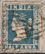 British India 1854 QV 1/2a Half Anna Litho / Lithograph Stamp Franking On Cover As Per Scan - 1854 Britische Indien-Kompanie
