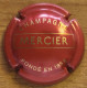Capsule Champagne Mercier Bordeaux Clair / Or Nom Encadré N° 38 - Mercier