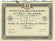 Titre De 1929 - Société Française De Transports En Afrique Equatoriale - - Transport
