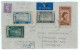 P2510 - ITALIA CORPO POLACCO  MIXED WITH GB STAMP. POSTA POLOWA 129 CANCELLATION ON REGISTERED LETTER TO SCOTLAND - 1946-47 Período Del Corpo Polacco