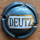 Capsule Champagne DEUTZ Gris Bleu Foncé Encadré N° 23c Jéroboam - Deutz