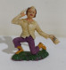 I116985 Pastorello Presepe Nardi - Statuina In Plastica - Lo Spaventato - 6 Cm - Presepi