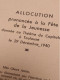 Delcampe - MESSAGE A LA JEUNESSE, GEORGES LAMIRAND 1941 - Frans