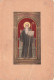 RELIGION - Christianisme - Un Moi Avec La Bible - Auréolé De Lumière - Canne De Berger - Cartes Postales Ancienne - Gemälde, Glasmalereien & Statuen