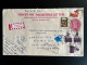 INDIA 1983 REGISTERED LETTER PHAGWARA TO LAATZEN GERMANY 12-09-1983 - Cartas & Documentos