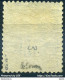 FRANCE TYPE SAGE N° 90a BLEU SUR BLEU NEUF * AVEC CHARNIERE SIGNÉ BRUN - 1876-1898 Sage (Tipo II)