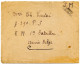 BELGIQUE - GRIFFE BILINGUE FLOBECQ SUR LETTRE EN FRANCHISE AVEC TEXTE D'OGY, 1919 - Lettres & Documents
