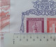 VATICANO 1958 EXPOSIZIONE INTERNAZIONALE DI BRUXELLES SHEET 92 CM X 152 CM ERROR CAT SASSONE N. 2a FDC - Cartas & Documentos