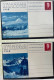 Czechoslovakia 1948 Complete Unused Picture Postal Card Set Winter Sports Games High Tatras (8 Pieces) - Cartes Postales