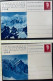 Czechoslovakia 1948 Complete Unused Picture Postal Card Set Winter Sports Games High Tatras (8 Pieces) - Cartes Postales