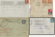 LOT DE 7 LETTRES ET ENTIERS  AFFRANCHIES TYPE SEMEUSE  +OBLITERATIONS DIVERSE - Sellado Mecánica (Otros)