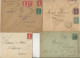 LOT DE 20 LETTRES ET ENTIERS AFFRANCHIES TYPE SEMEUSE  +OBLITERATIONS DAGUIN + DIVERS - 1904-1932 - Mechanical Postmarks (Other)