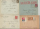 LOT DE 20 LETTRES ET ENTIERS AFFRANCHIES TYPE SEMEUSE  +OBLITERATIONS DAGUIN + DIVERS - 1904-1932 - Sellado Mecánica (Otros)