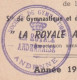 Document La Royale Andennaise Andenne Gymnastique Et Education Physique Membre D Honneur Cotisation Refusé - Gymnastique