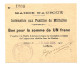 1914-1918 // Ville D'AUBOUE (Meurthe Et Moselle 54) // Indemnités Aux Familles De Militaires // Un Franc - Bonos