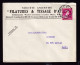 DDEE 775 -- 2 X Enveloppe TP Moins 10 % Surcharge Locale Et Typo  ATH 1946 - Entete S.A. Filatures Et Tissage D' Ath - 1946 -10%