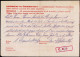 602917 | Oberschlesien, Kriegsgefangenenpost Eilnachricht Aus Der Zeche 5 / 5, Ruda Slask, Katowice | Kattowitz - Lettres & Documents