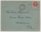 WW2 - Lettre 1,50 F PETAIN Oblitération Mécanique LIMOGES Haute Vienne CELEBREZ ANNIVERSAIRE LEGION CHATEAUROUX Indre - WW2