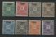 TIMBRES - TAXE N° 1 à 8 Neuf * (MH) Cote 24 € TB - Neufs