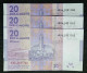 MARRUECOS / MOROCCO 20 DIRHAM 2012 TRIO SC/UNC - Morocco