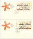 Canada 1978 4 FDCs Scott 776-779 Inscription Blocks Of 4 - Ships - 1971-1980