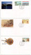 Canada 1993 3 FDCs Scott 1404-1407 Discovery Of America 500th Anniversary - Montreal, Cartier's Chart, World Map - 1991-2000