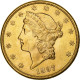 Monnaie, États-Unis, Liberty Head, $20, Double Eagle, 1897, U.S. Mint, San - 20$ - Double Eagle - 1877-1901: Coronet Head