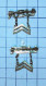 Médailles >   Grade Armée État Uni > (Sergent Couleur OR) > Attache Broche  >  Réf:Cl USA P 9/ 1 - Estados Unidos