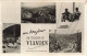 LUXEMBOURG - Un Bonjour Du Télésiège De VIANDEN - GR Duche De Luxembourg - Carte Postale Ancienne - Vianden