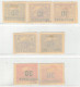 Tchécoslovaquie 1922 Mi  D 20 Ex (Yv TT 20 Ex), (MH) Lot Avec Timbre Taxe, Trace De Charniere - Unused Stamps