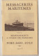 1925 Messageries Maritimes Renseignements à L'usage Des Passagers Port Saïd Suez- Bateau Paquebot - Autres & Non Classés