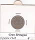 GRAN BRETAGNA SIX PENCE ANNO 1948  COME DA FOTO - H. 6 Pence