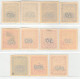 Tchécoslovaquie 1924 Mi  D 25-34+54 (Yv TT 31-40+54), (MH)* Trace De Charniere - Unused Stamps