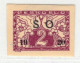 Tchécoslovaquie-Silesie 1920 Mi  28 B (Yv 33a), (MH)* Trace De Charniere - Nuovi