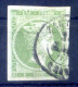 1862-67 GRECIA Grande Hermes N.19 USATO - Usados